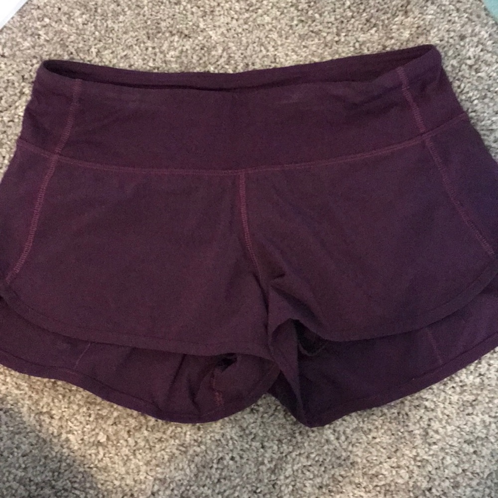 Lululemon speed up 2.5” short